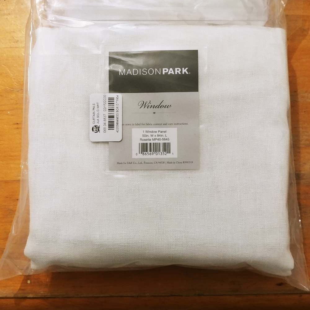 Madison park curtain